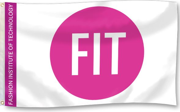 Fashion Institute of Technology 3' x 5' Durawave Flag