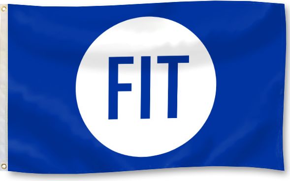 Fashion Institute of Technology 3' x 5' Durawave Flag