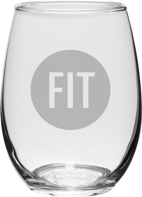 Fashion Institute of Technology 21 oz. Stemless Wine Glass