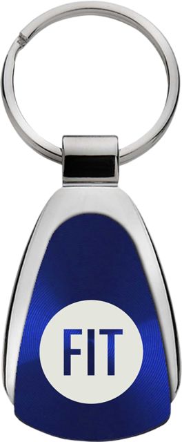 Fashion Institute of Technology Teardrop Key Tag