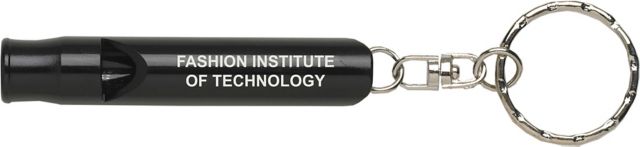 Fashion Institute of Technology Whistle Keychain