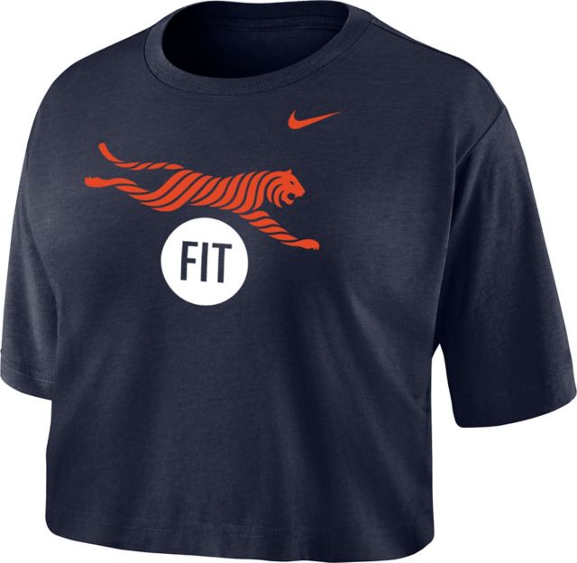 Fashion Institute of Technology Women's Dri-Fit Cropped Short Sleeve T-Shirt