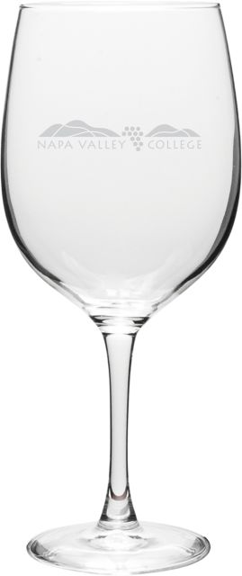Napa Valley College 19 oz. Wine Glass