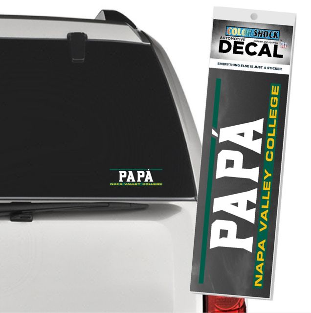 Napa Valley College Papa Decal
