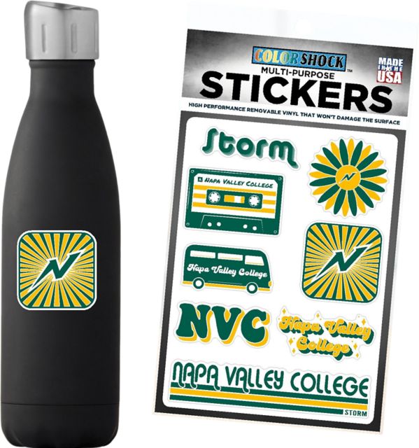Napa Valley College 7.5'' x 7.5'' Sticker Sheet