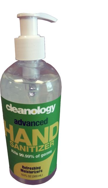 Cleanology Hand Sanitizer 10 oz.