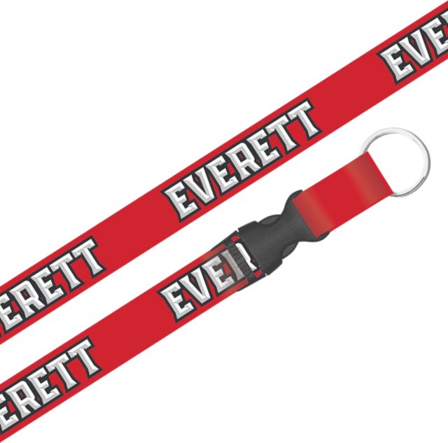 Everett Community College Lanyard with Buckle