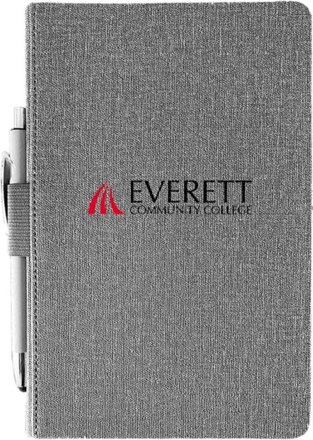 Everett Community College Pocket Journal with Pen