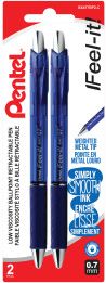 FEEL-IT BP RETR.0.7MM 2PK BLUE