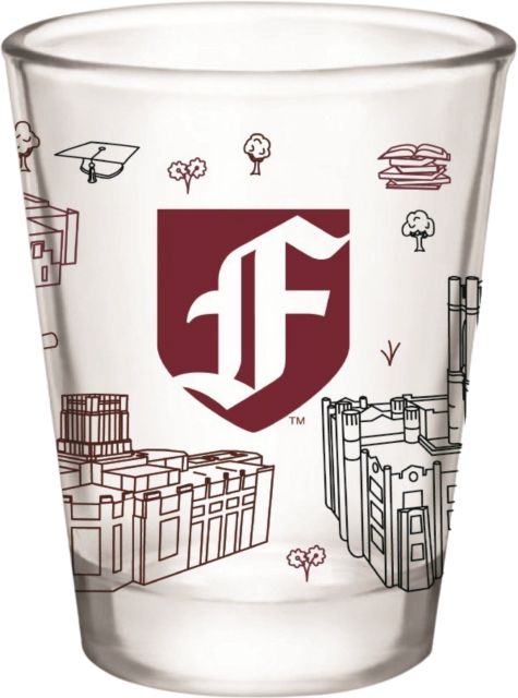 Fordham University 2 oz. Collector Glass