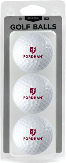 Fordham University 3 Pack Golf Balls
