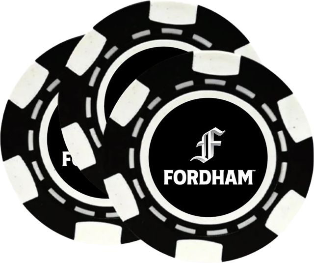 Fordham University Chip Ball Marker 3 Pack