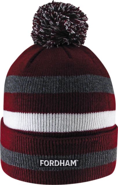 Fordham University Knit Cuff Pom Hat
