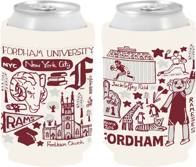 Fordham University Julia Gash Can Coozie