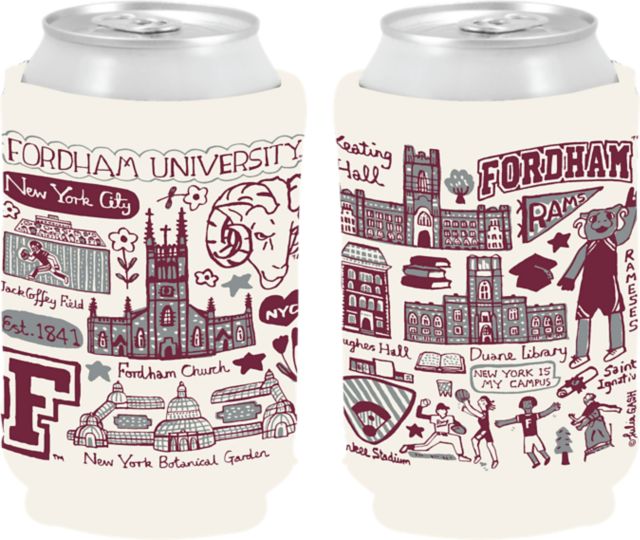 Fordham University Julia Gash Can Coozie