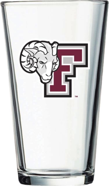 Fordham University Rams 16 oz. Glass