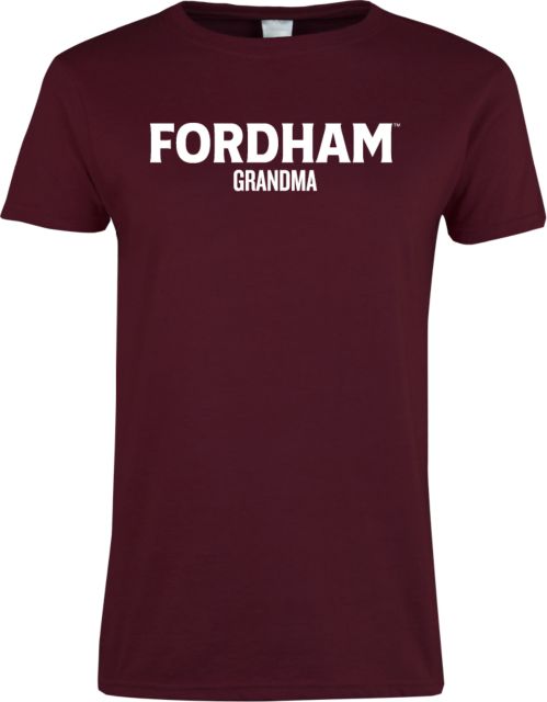 Fordham Womens Short Sleeve Tee Fordham Grandma - ONLINE ONLY