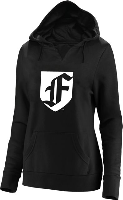 Fordham Womens Plus Hoodie Fordham University F Shield - ONLINE ONLY