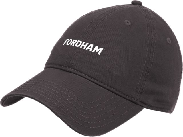 Fordham Unstructured Adjustable Low Profile Hat Fordham Wordmark - ONLINE ONLY