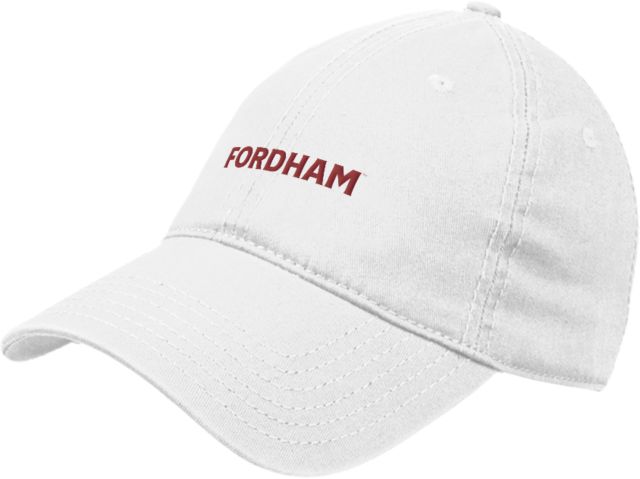 Fordham Unstructured Adjustable Low Profile Hat Fordham Wordmark - ONLINE ONLY
