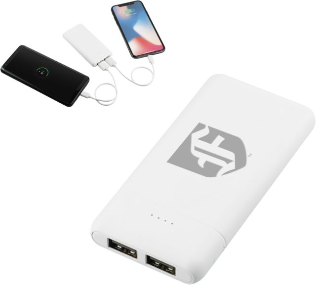 Fordham Tilt High Density 5000 mAh Power Bank Fordham University F Shield Engraved - ONLINE ONLY