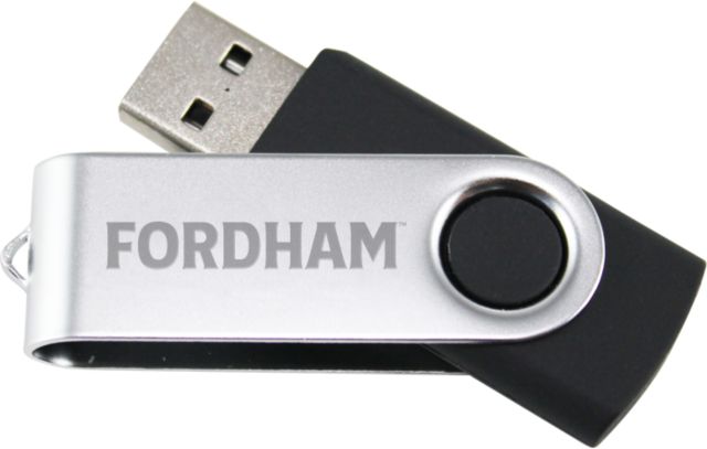 Fordham USB Mini Pen Drive 8G Fordham University Wordmark Engraved - ONLINE ONLY