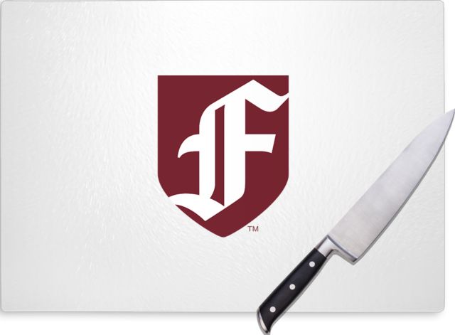 Fordham Cutting Board Fordham University F Shield - ONLINE ONLY