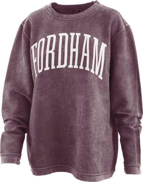 Fordham University Women's Corded Crewneck Sweatshirt