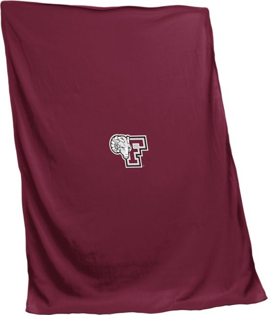 Fordham University 84x54 Rams Blanket