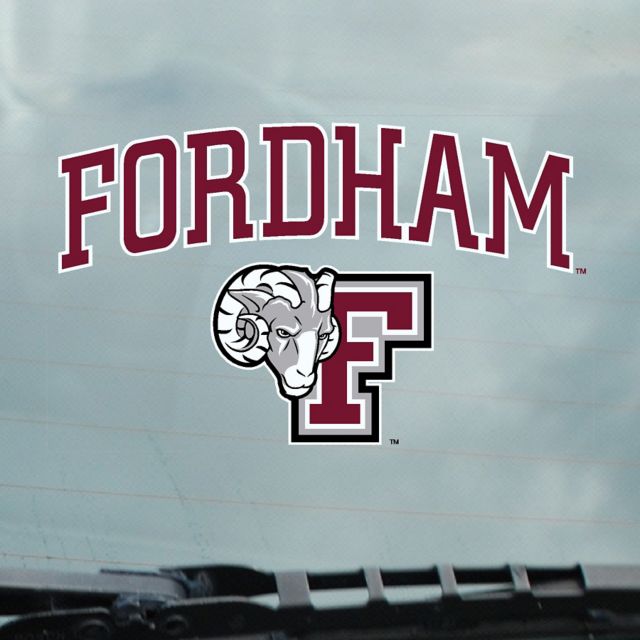 Fordham University Rams Cling Decal