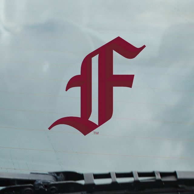 Fordham University Rams Cling Decal
