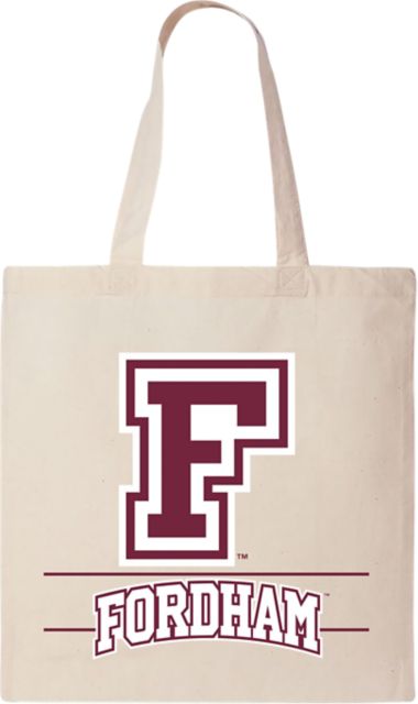 Fordham University 15 x 16 Canvas Tote Bag