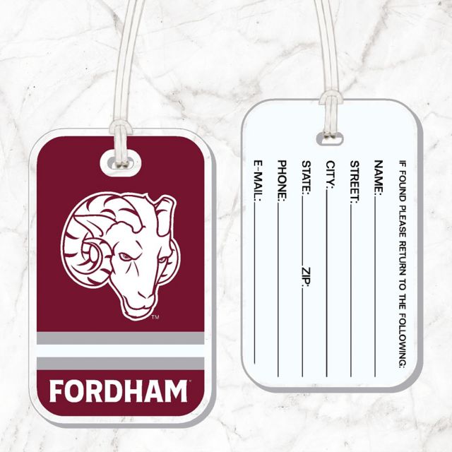 Fordham University Bag Tag