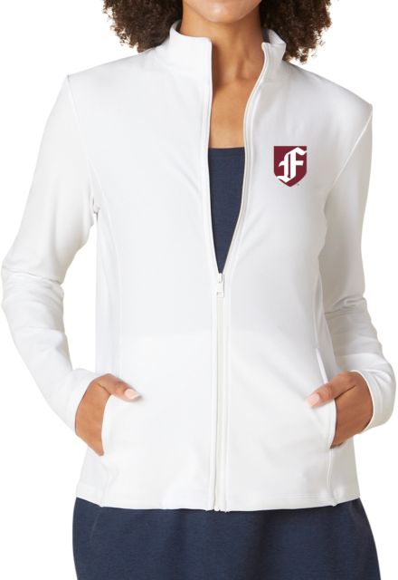 Fordham University Beyond Yoga On The Go Mockneck Jacket