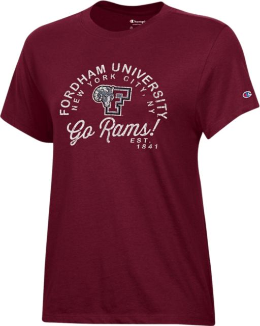 I Love Fordham University Rams Womens T-Shirt