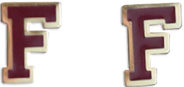 Fordham University F Earrimgs