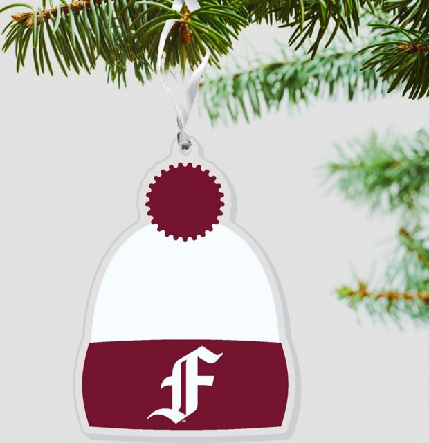 Fordham University 3'' x 4'' Etched Ornament
