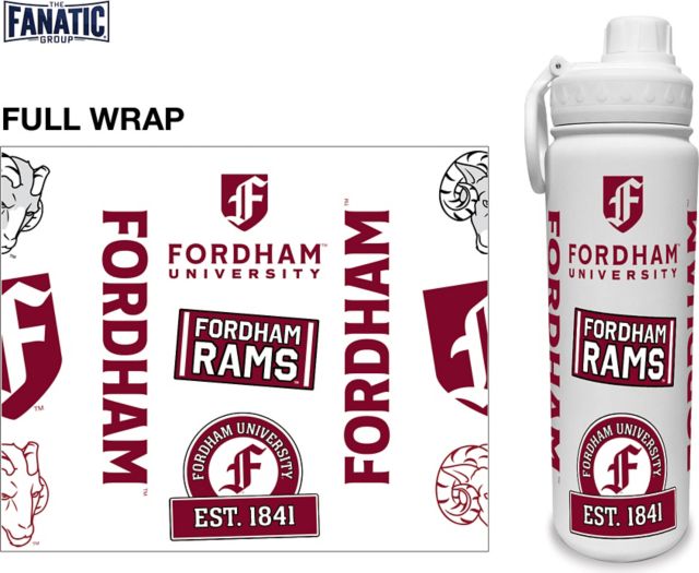 Fordham University 24 oz. Full Wrap Bottle