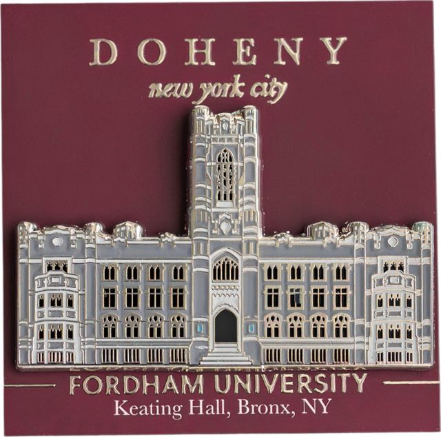 Fordham University Keating Hall Lapel Pin