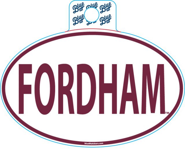 Fordham University Full Size Sticker