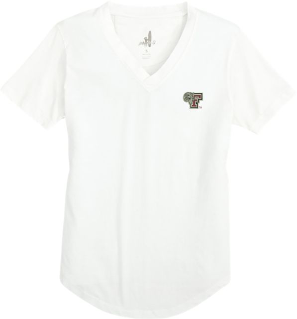 Fordham University Rams Women's Meredith V-Neck T-Shirt
