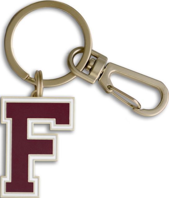 Fordham University F Keychain