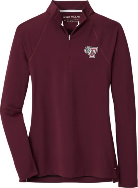 Fordham University Rams Women's Raglan Sleeve Perth 1/4 Zip