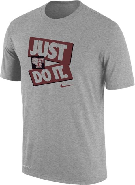 Fordham University Rams Dri-Fit Cotton Short Sleeve Tee