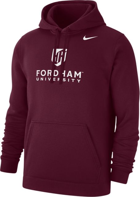 Fordham University Hooded Pullover Fleece Sweatshirt