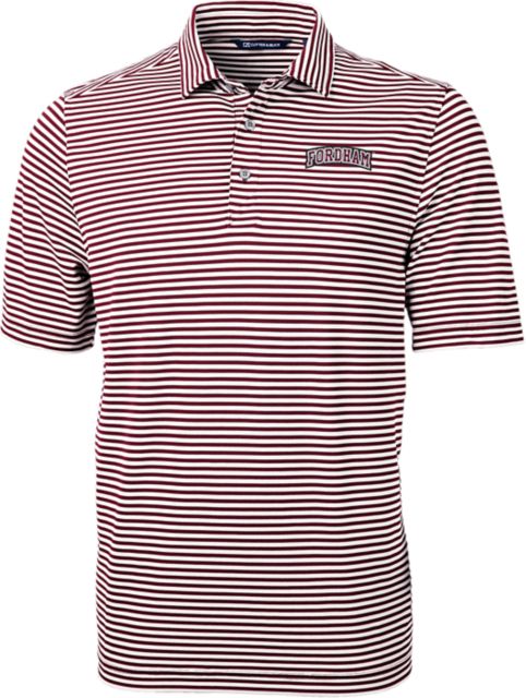 Fordham University Striped Eco Polo