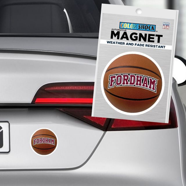 Fordham University 4x4 Basketball Magnet