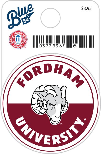 Fordham University Rams Mini Sticker