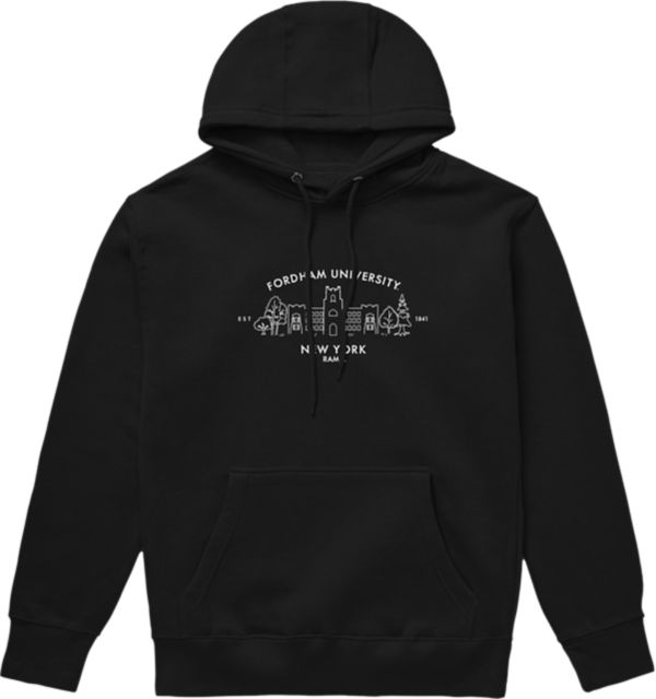 Fordham University Rams Midweight Hooded Sweatshirt