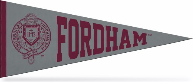 Fordham University 12"X30" Full Color Pennant